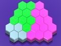 Juego Bloques de rompecabezas hexagonales  en línea