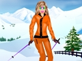 Juego Vestido de snowboard de Barbie  en línea