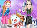 Juego Chica de moda estilo de invierno  en línea