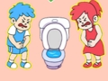 Juego Encontrar un dibujo de trono para orinar  en línea