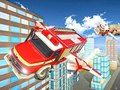 Juego Simulador de conducción de camión de bomberos volador  en línea