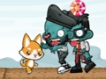 Juego Perrito contra zombis  en línea