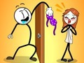 Juego Stickman Ladrón Rompecabezas  en línea