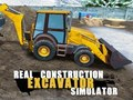 Juego Simulador de excavadora de construcción real  en línea