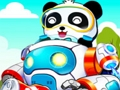 Juego Pequeño Panda Guardia Verde  en línea