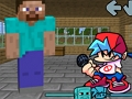 Juego Viernes por la noche Funkin' VS Steve de Minecraft  en línea