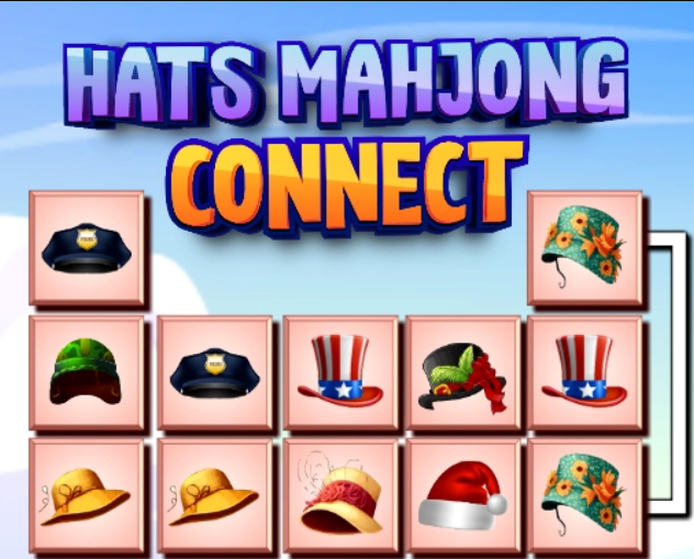 Juego Sombreros Mahjong Connect  en línea
