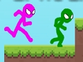 Juego Stickman fiesta parkour  en línea