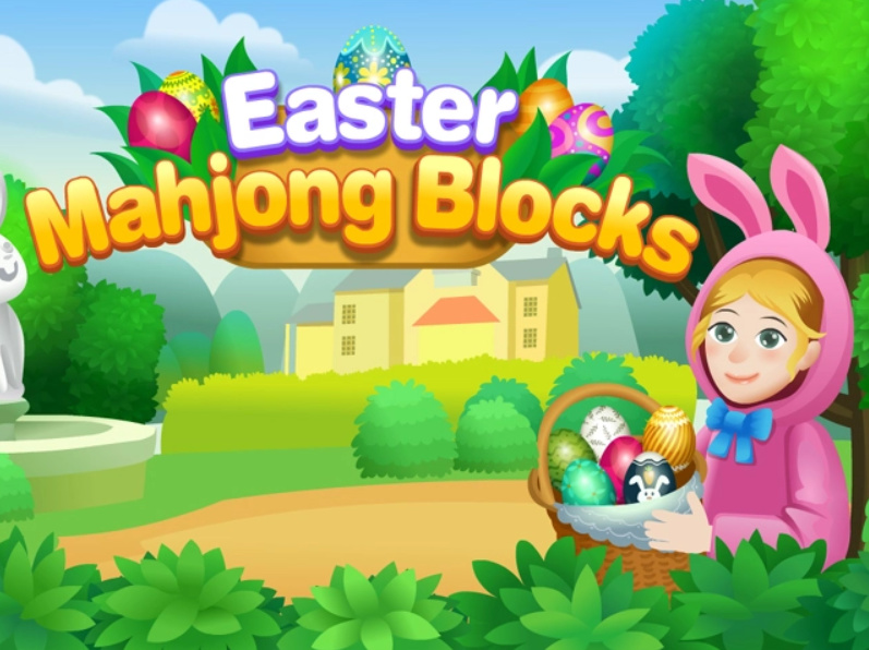 Juego Mahjong Bloques Pascua  en línea