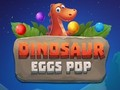 Juego Pop de huevos de dinosaurio  en línea