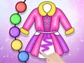 Juego Libro para colorear: Ropa  en línea