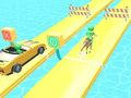Juego Carrera épica de transformación de coches  en línea