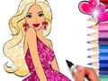 Juego Libro para colorear: Barbie  en línea