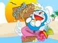 Juego Saltos en la playa de Doraemon  en línea