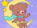 Juego Libro para colorear: Oso lunar  en línea