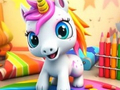 Juego Libro para colorear: Unicornio  en línea
