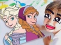 Juego Libro para colorear: Congelado  en línea