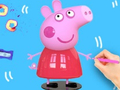 Juego Libro para colorear: Peppa Pig  en línea