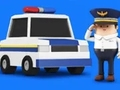 Juego Libro para colorear: Policía  en línea