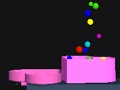Juego Bombardeo de lanzamiento de bolas  en línea
