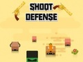 Juego Disparar defensa  en línea