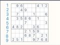 Juego Sudoku clásico  en línea