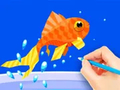 Juego Libro para colorear: Pescado  en línea