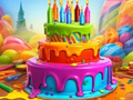Juego Libro para colorear: Feliz cumpleaños  en línea
