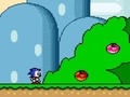 Juego Sonic en Super Mario World  en línea