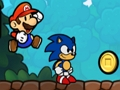 Juego Súper Mario y Sonic  en línea