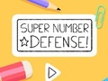 Juego Súper defensa numérica  en línea