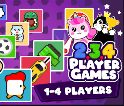 Juego 4 juegos para 2 jugadores  en línea