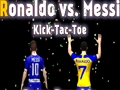 Juego Messi vs Ronaldo Kick Tac Toe en línea