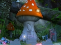 Juego Escape terrestre de hongos gigantes  en línea