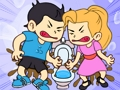 Juego Toilet Rush Race: Rompecabezas de dibujo  en línea