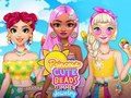 Juego Joyas de verano con cuentas lindas de princesa  en línea