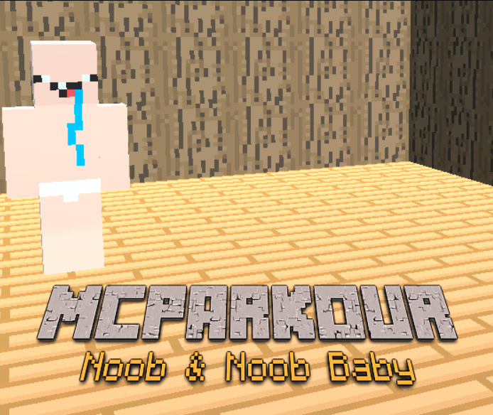 Juego MCParkour Noob & Noob bebé  en línea