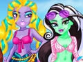 Juego Fiesta en la playa de Monster High  en línea