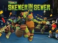 Juego Teenage Mutant Ninja Turtles: Brocheta en la alcantarilla  en línea