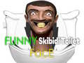 Juego Divertida cara de inodoro Skibidi  en línea