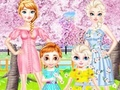 Juego Picnic familiar de flores congeladas  en línea