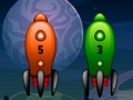 Juego Resta de cohetes matemáticos  en línea