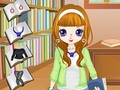 Juego Viste a la chica de la biblioteca  en línea