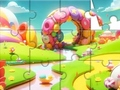 Juego Rompecabezas: Mundo de Dulces  en línea