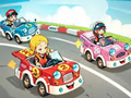 Juego Libro para colorear: carreras de coches  en línea