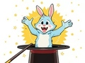 Juego Libro para colorear: Conejo Mágico  en línea