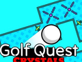 Juego Búsqueda de golf: cristales  en línea