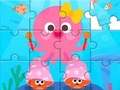 Juego Rompecabezas: lindo pulpo  en línea