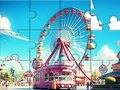 Juego Rompecabezas: Parque de atracciones  en línea
