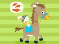 Juego Libro para colorear: montar a caballo  en línea